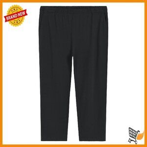 Plus Size Petite Knit Pants with Pockets - Soft Cotton Lounge Wear